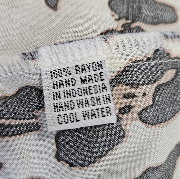 SEA LUSTRE Honey Mini Wrap Skirt In Leopard Print. Size S/M - Picture 4 of 13